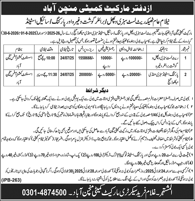Market Committee Manchan Abad